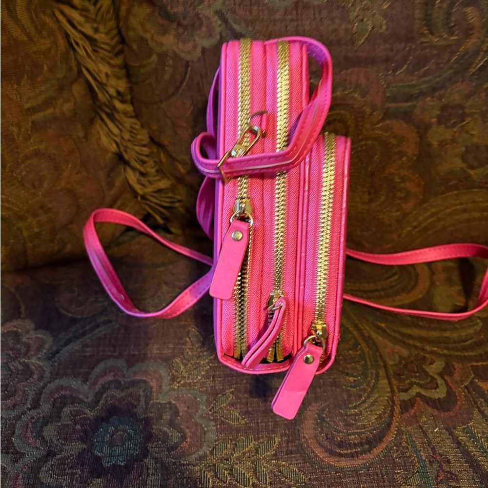 Pink Crossbody Bag